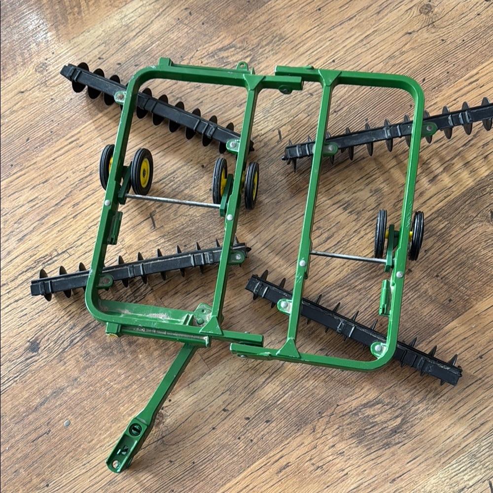 Metal Toy Disc/Harrow by John Deere
